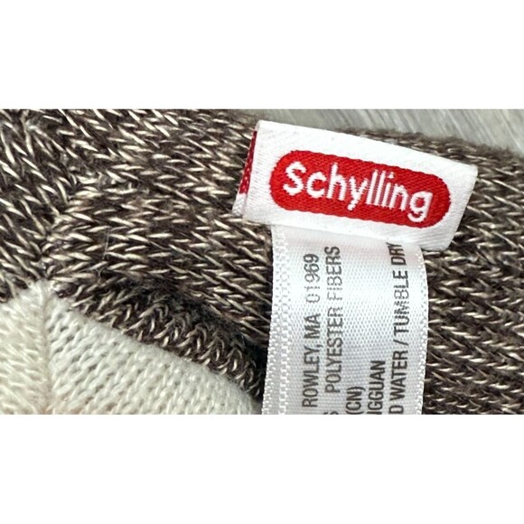 Schylling Sock Monkey Plush 21" Brown Knit Red Mouth Stuffed Animal Toy 2009 - Picture 5 of 7